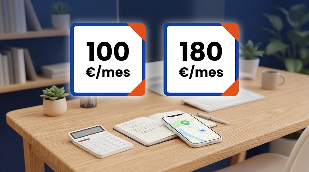 Calculadora y tarjetas de precio de planes de SEO local